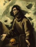 GRECO, El Saint Francis Receiving the Stigmata France oil painting artist